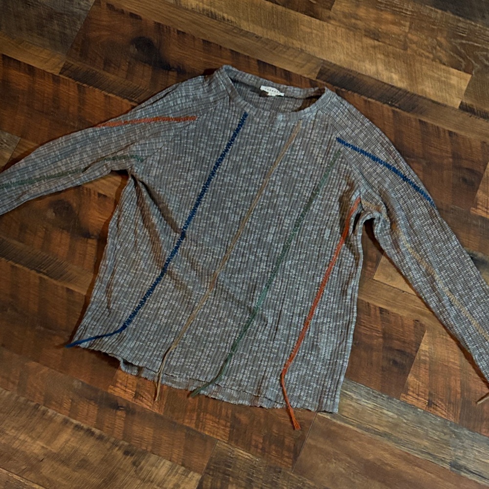 Promesa Earthy Tones Crewneck Sweater